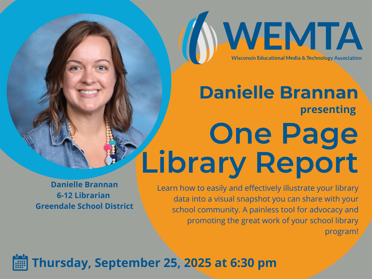 Danielle Brannan presents One Page Library Report