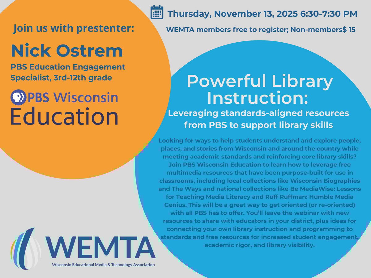 Nick Ostrem, PBS Education Engagement Specialist